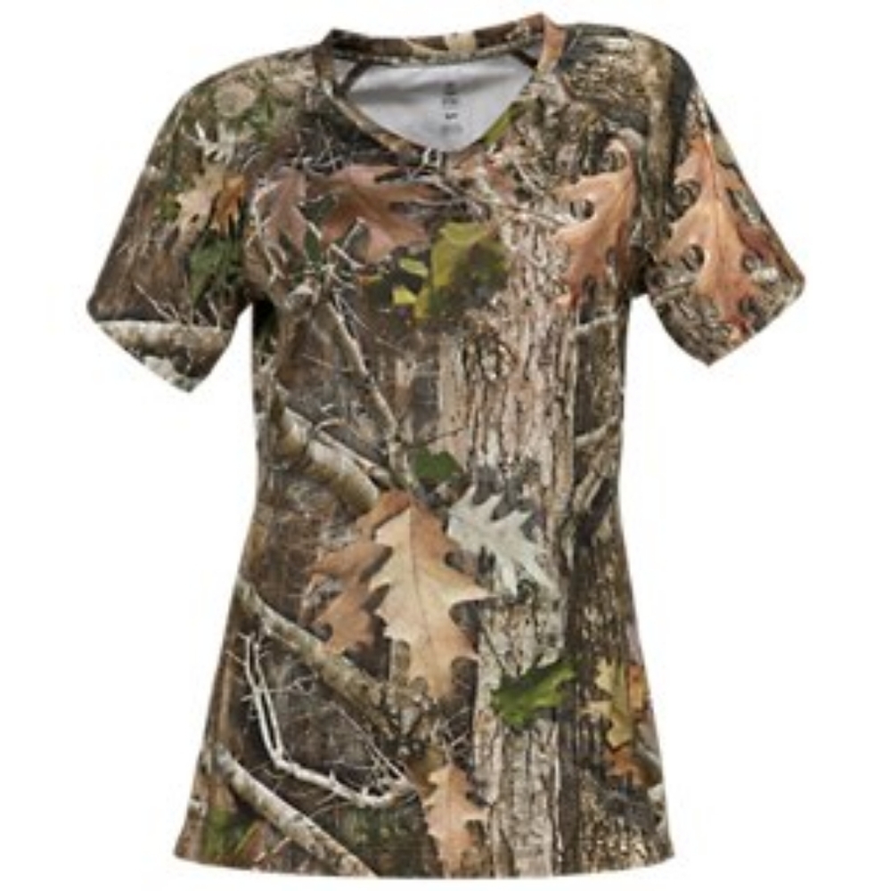 SHE camouflage V Neck